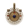 Bronze Pendant with Mineral -50-