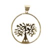 Pendente circular Árvore da Vida em bronze -19-