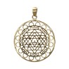 Colgante de Bronce Mandala y Yantra -12-