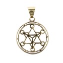 Bronze Star Pendant -108-