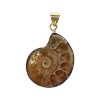 Ciondolo in Bronzo Ammonite -37-