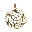Pendentif Trisqueta en bronze -20-