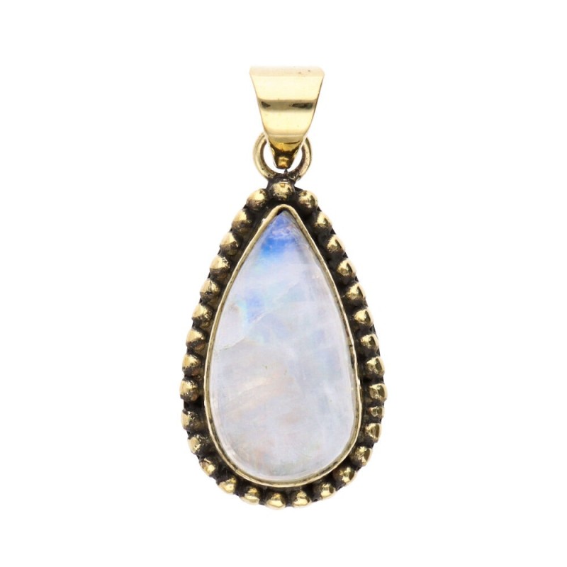 Pendente in Bronzo con Minerale -51-