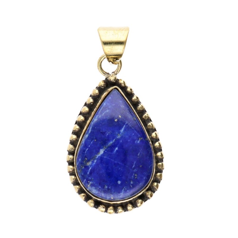 Pendente in Bronzo con Minerale -51-