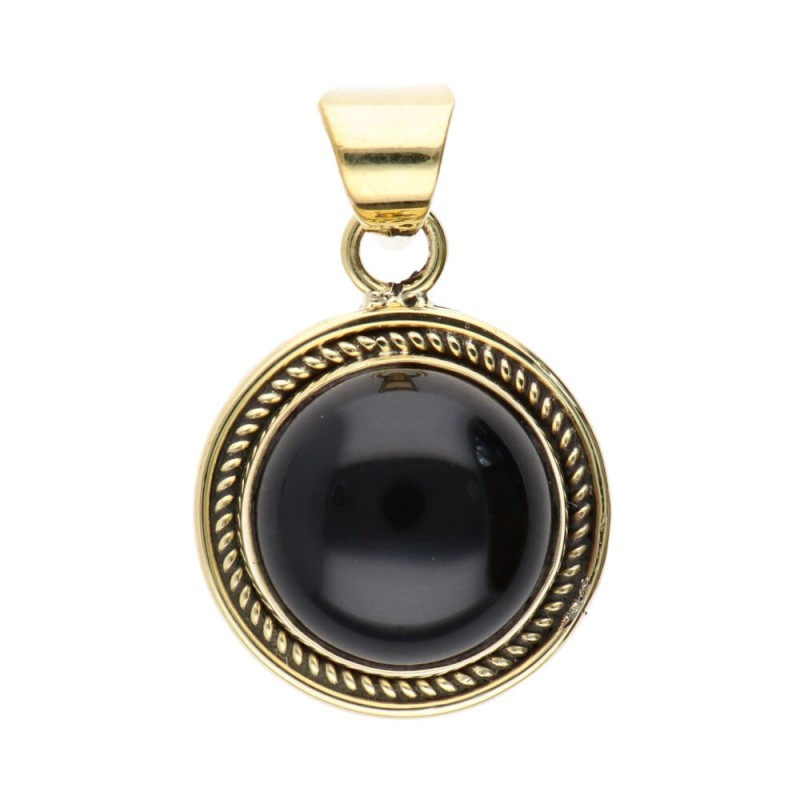 Pendente in Bronzo con Minerale -49-