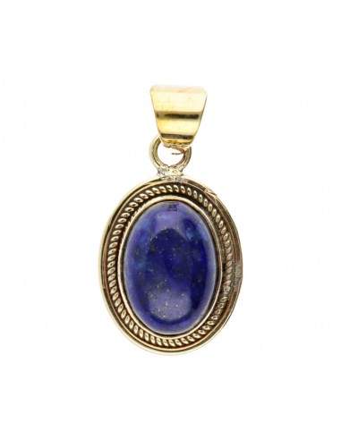 Bronze Pendant with Mineral -49-