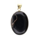 Colgante de Bronce con Mineral -59-
