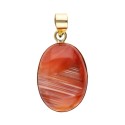 Pingente de Bronze com Mineral -59-
