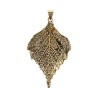 Colgante de Bronce Forma de Hoja -5-