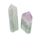 Punte Lucide di Fluorite Arcobaleno Qualità A (Confezione da 1kg)