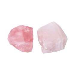 Punte Semipolished di Quarzo Rosa