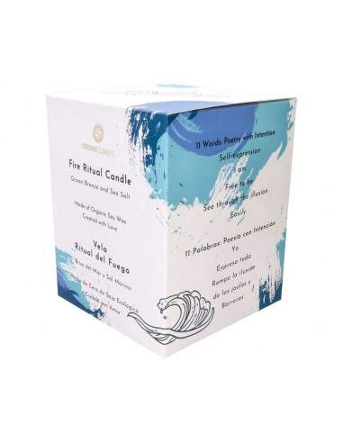 Sea Breeze and Sea Salt Candle with...