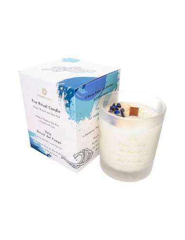 Vela alla brezza marina e sale marino...