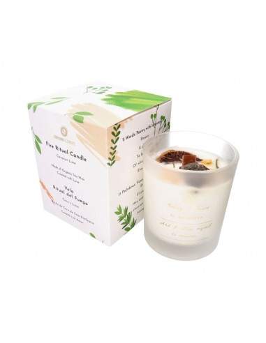 Candela al Cocco e Lime con Pirite