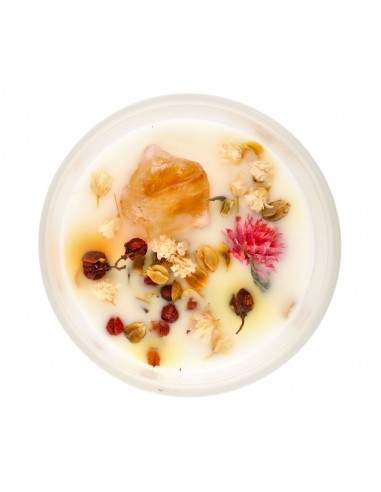 Accendi una candela con fiori di...