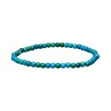 Pulseira chrysocolla alimentada de 4mm
