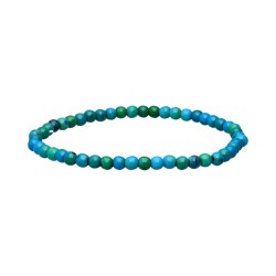 Bracciale in Crisocola Potenziata 4mm