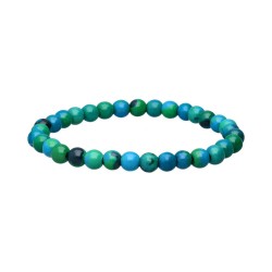 Bracciale in Crisocola Potenziata 6mm