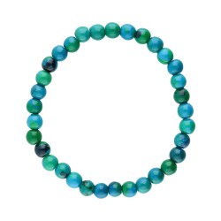 Bracciale in Crisocola Potenziata 6mm