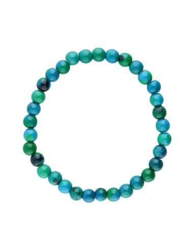 Pulsera di Crisocola Potenciada 6mm