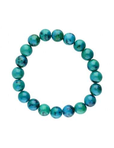 Pulsera di Crisocola Potenziata 10mm