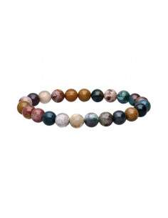Pulsera di Diaspro Oceano 8mm