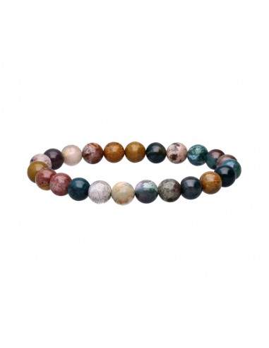 Pulsera di Diaspro Oceano 8mm