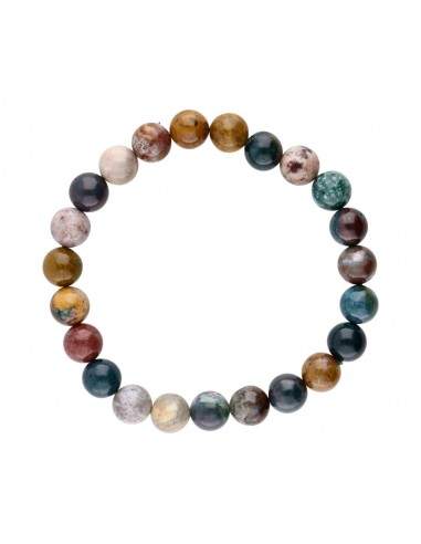 Pulsera di Diaspro Oceano 8mm