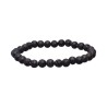 Bracelet de lave 6mm