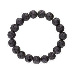 Bracciale in Lava 10mm