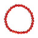 Pulseira de Coral Tingida 6mm