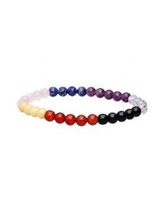 Chakra Bracelet with Onyx 6mm