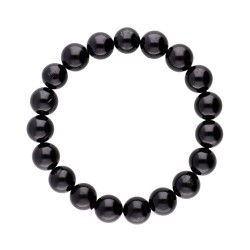 Bracciale in Tormalina Nera 10mm