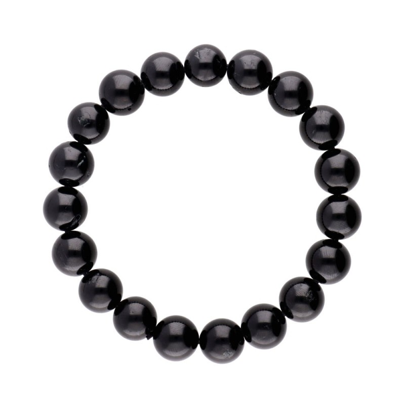 Bracciale in Tormalina Nera 10mm