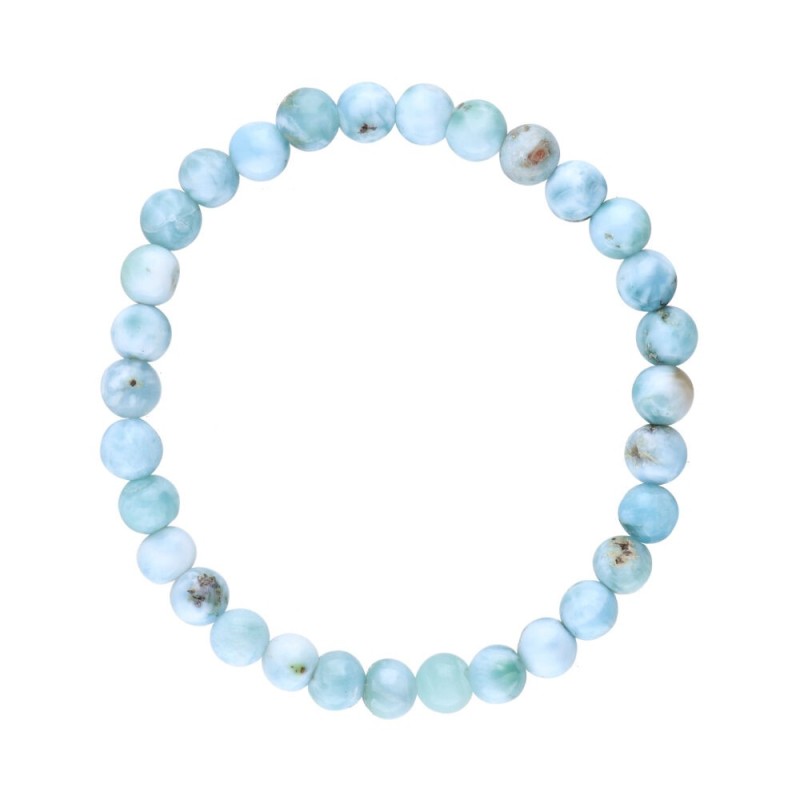 Bracciale Larimar 6 mm