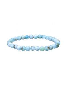 Bracciale di Larimar 6mm