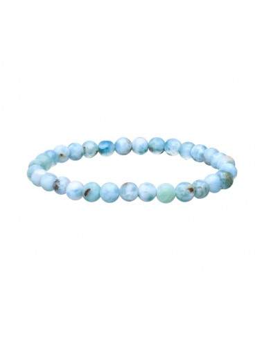 Bracciale di Larimar 6mm