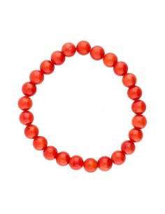 Pulsera Corallo Tinto 8mm 2