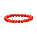 Dyed Coral Bracelet 8mm