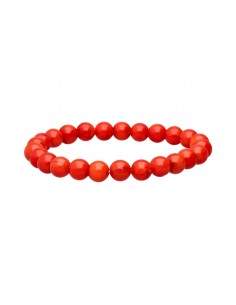 Bracelet de corail teinté 8mm