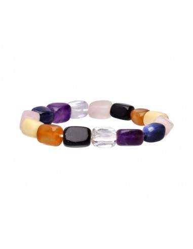 Pulsera Chakras Rodato 13x9mm