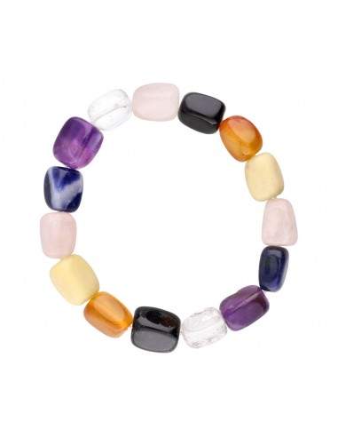 Pulsera Chakras Rodato 13x9mm