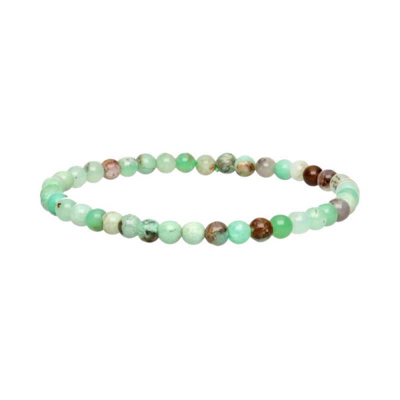 Bracciale in Crisoprasio 4mm