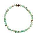 4mm chrysoprase bracelet
