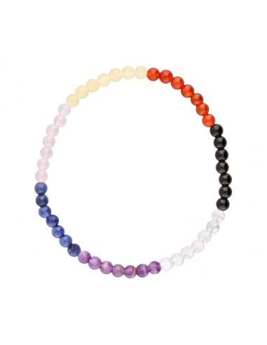 Bracciale Chakra con Onice 4mm -2-