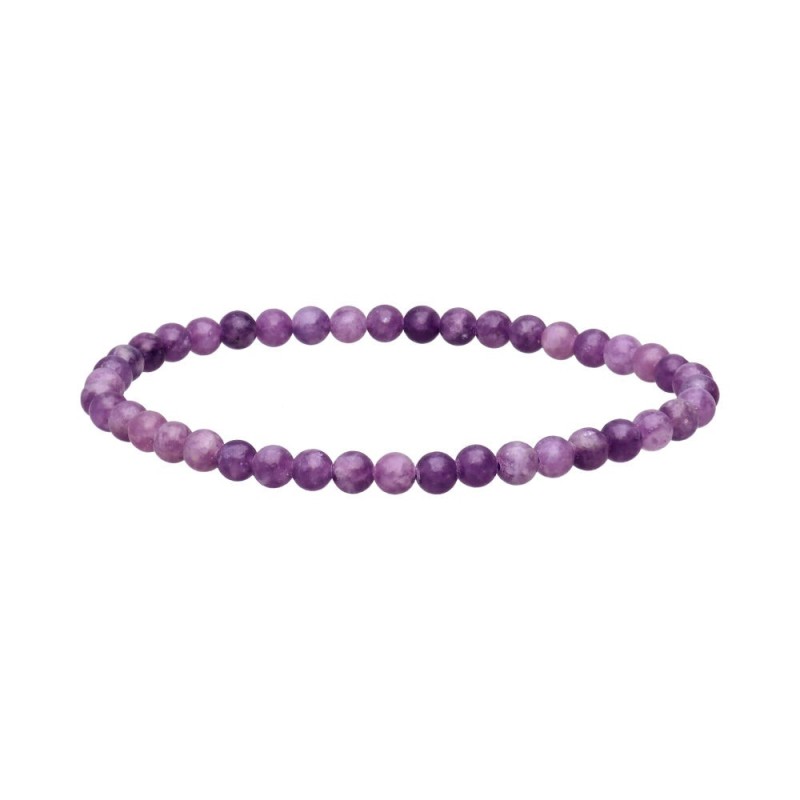 Bracciale in Lepidolite A 4mm