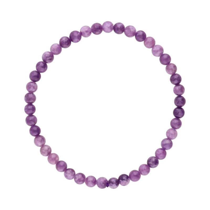 Bracciale in Lepidolite A 4mm