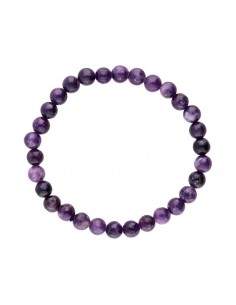 Pulsera  di Lepidolita  6mm 2