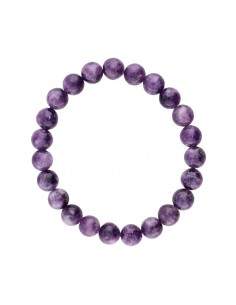 Pulseira de lepidolite 8mm 2