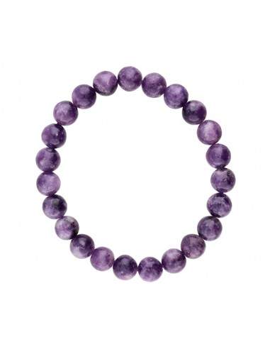 Bracciale di Mica Lepidolite 8mm